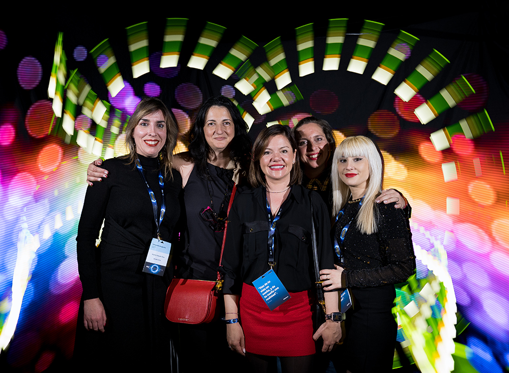 Retrato Light Painting Photocall GLS Madrid