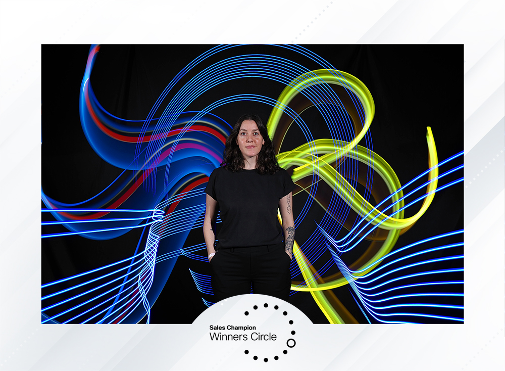 Retrato Light Painting Photocall Winners Circle