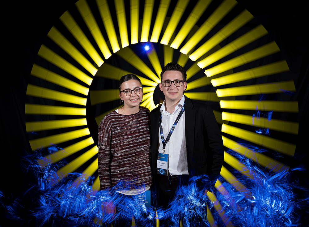 Retrato Light Painting Photocall GLS Madrid