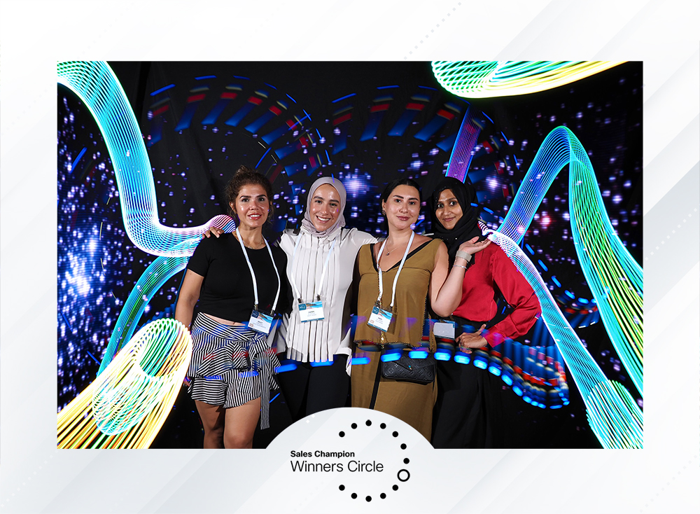 Retrato Light Painting Photocall Winners Circle