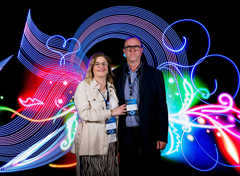 Retrato Light Painting Photocall GLS Madrid