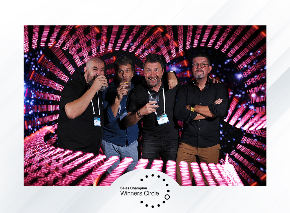 Retrato Light Painting Photocall Winners Circle