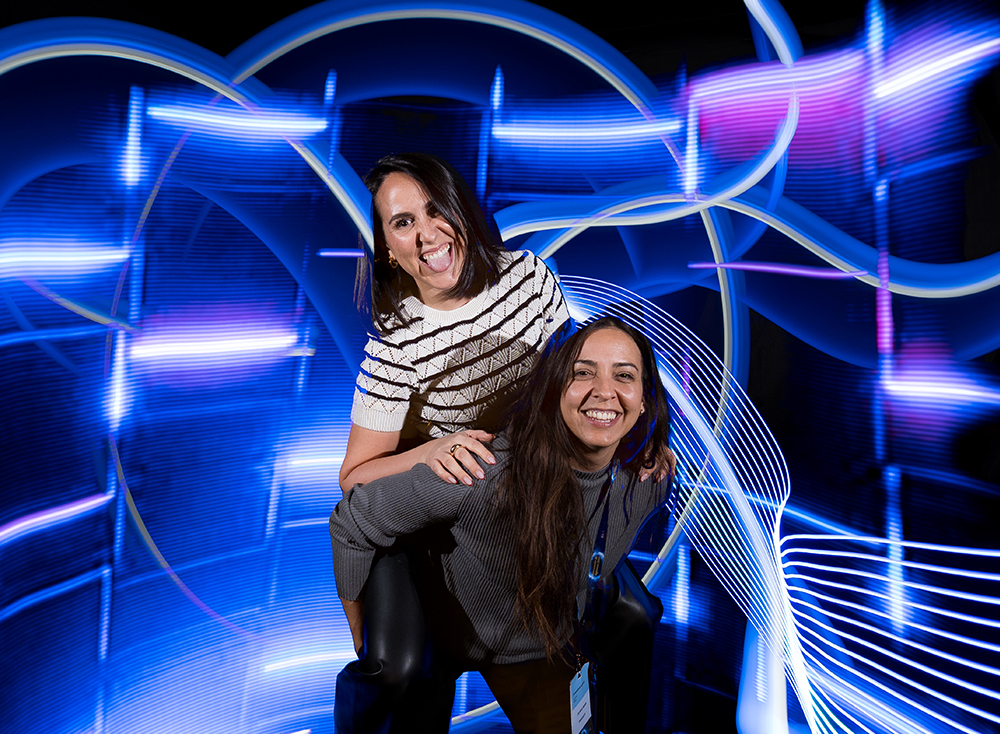 Retrato Light Painting Photocall GLS Madrid
